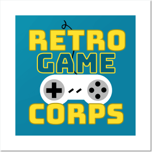 Retro Game Corps Posters and Art